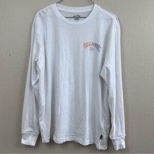 Billabong White Long Sleeve Tee for Men